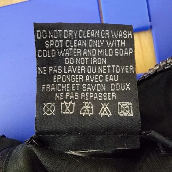 Cote D Azur Bead Embellished Cropped Silk Blouse Size Medium - Picture 7 of 13